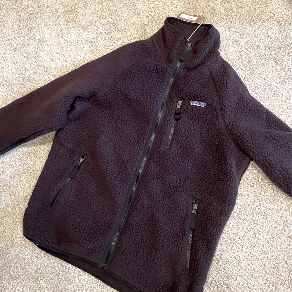 Patagonia Mens Sherpa retro pile jacket size M
